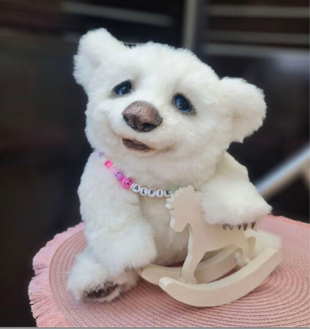 最終価格❤️ポーラーベア♡海外作家様　テディベア