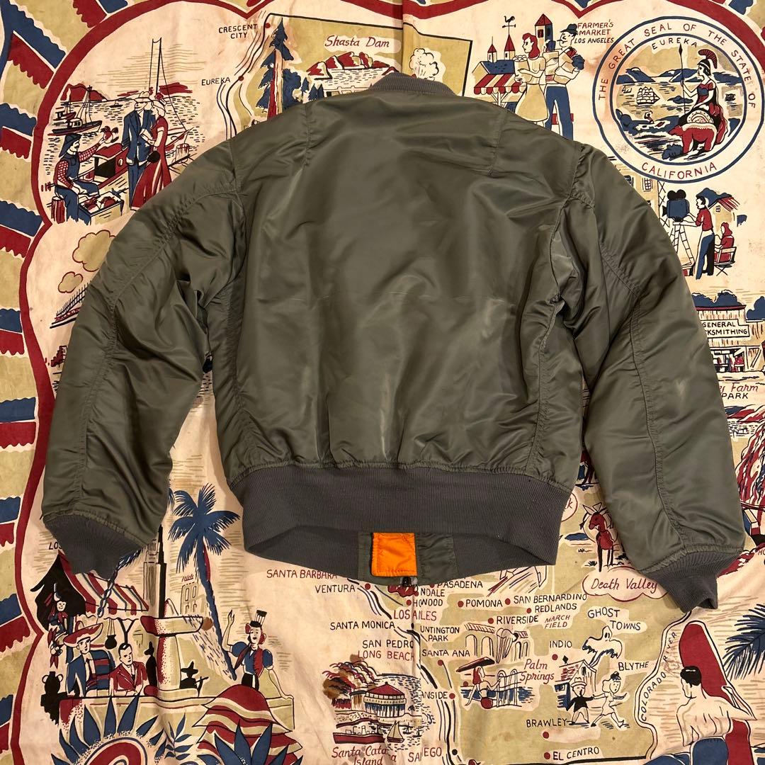 ALPHA INDUSTRIES MA-1 フライトジャケット USA製 M