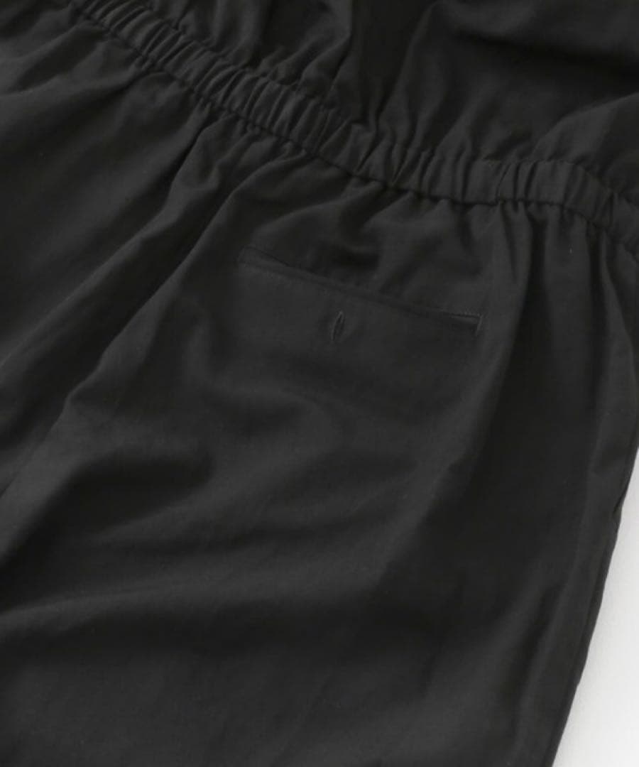 URBAN RESEARCH DOORS フレンチスリーブコンビネゾン　ブラック