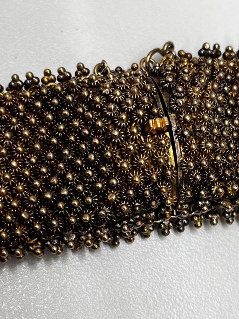 ま*る様 ヴィンテージ 18K ブレスレット アクセサリー 65.3g