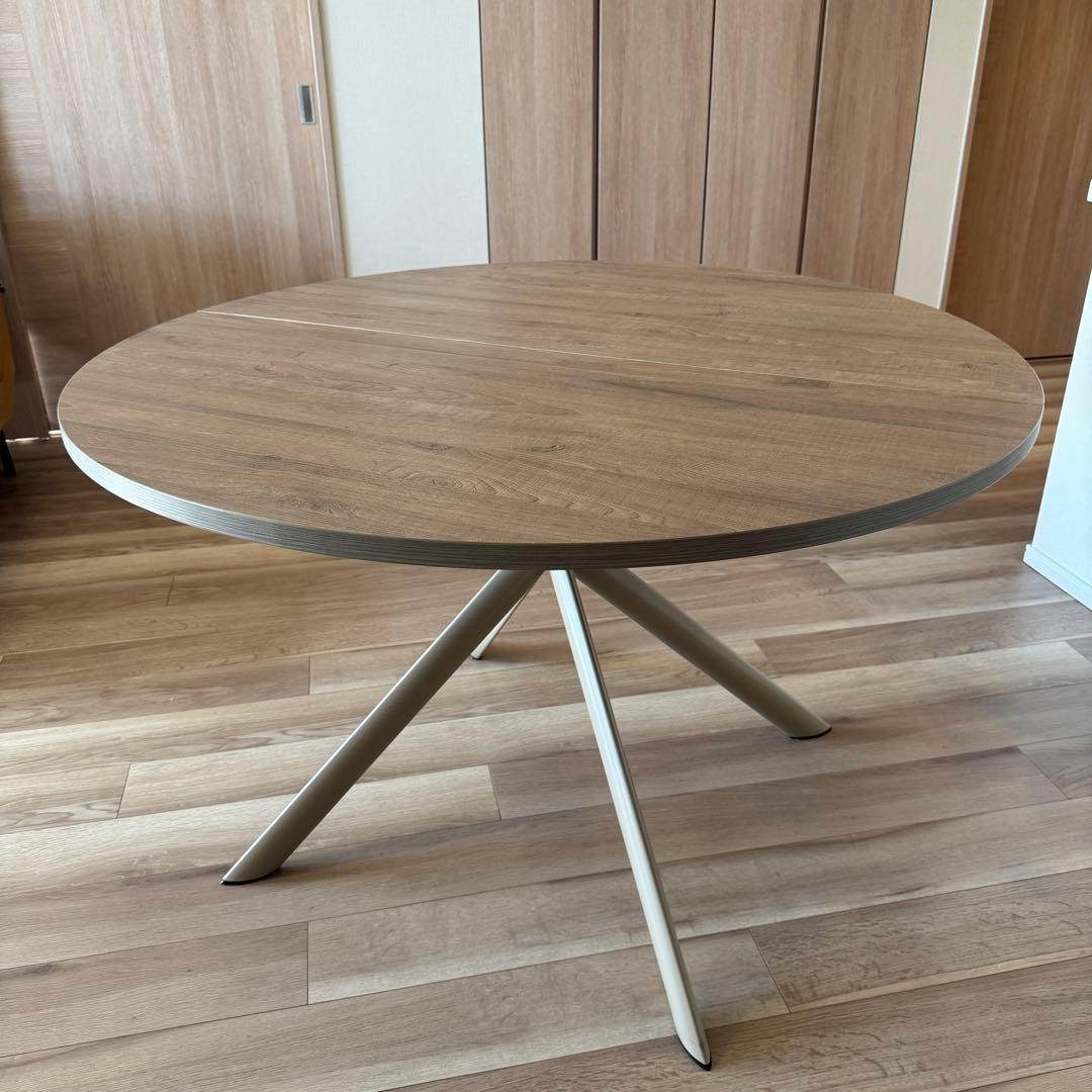 【希少】Calligaris Giove 伸縮式丸型テーブル