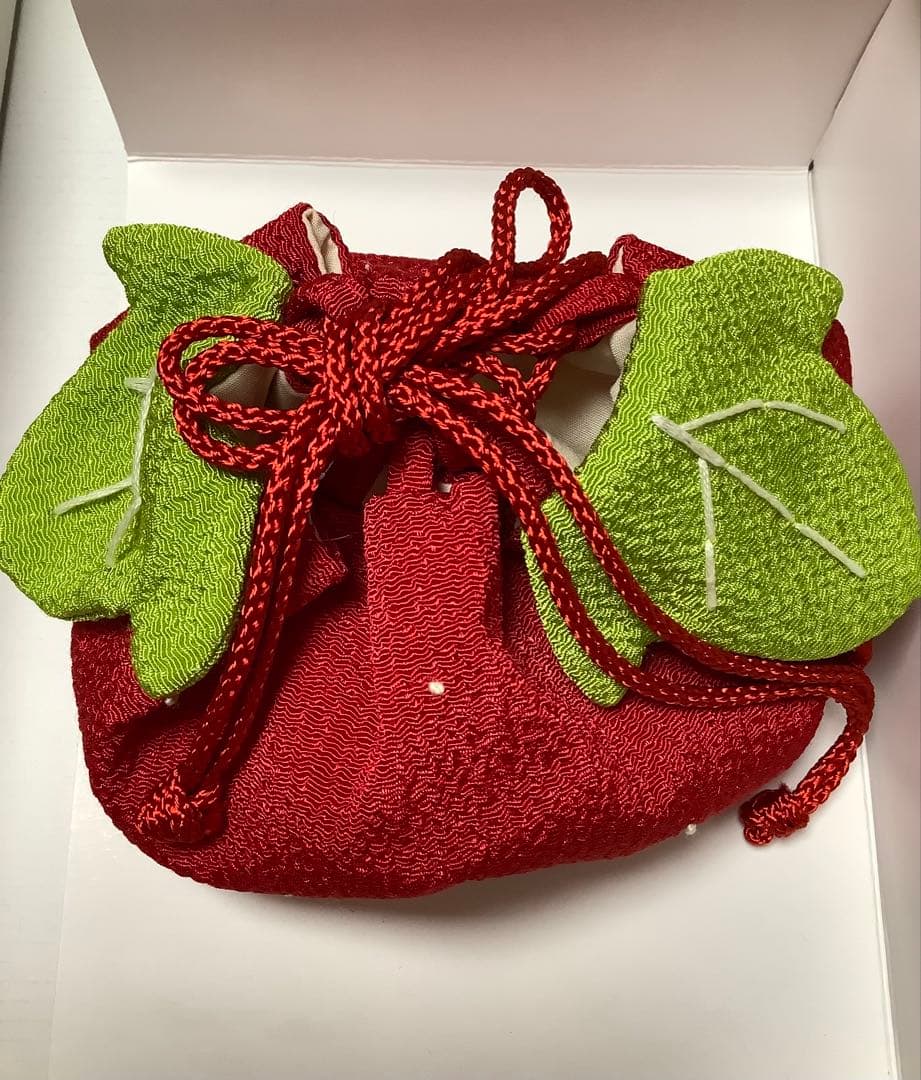 七五三 着物5点セット いちごと桜柄