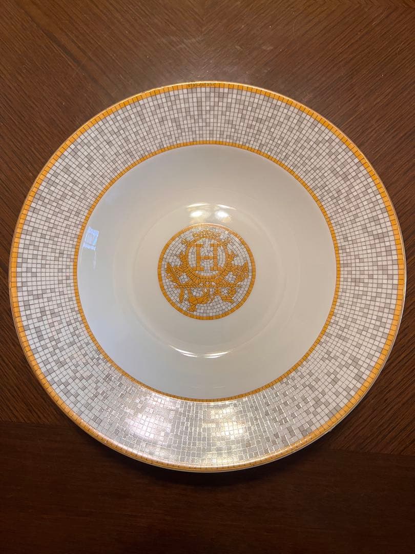 HERMES モザイクデザイン 22cm 箱無し