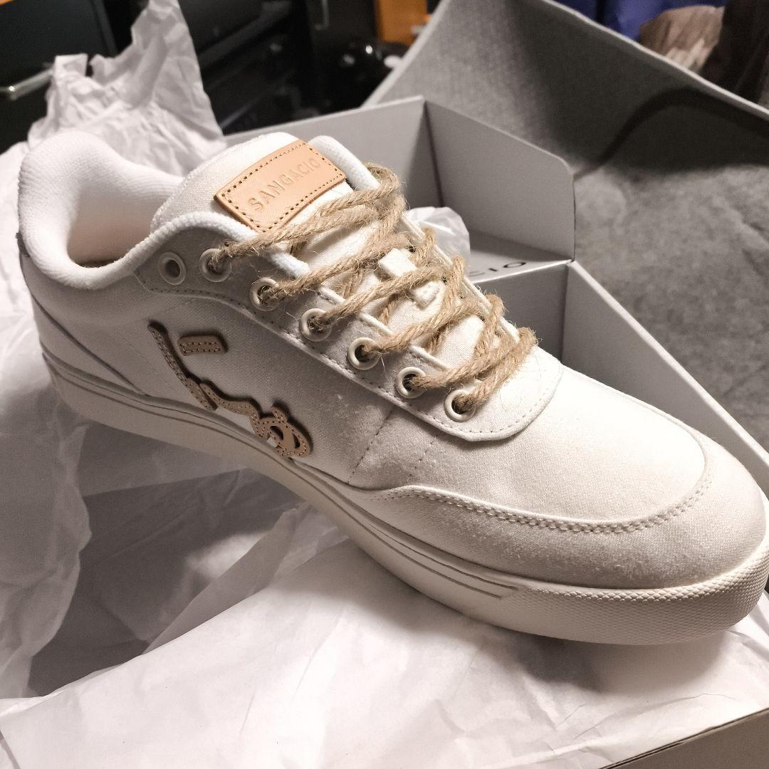 SANGACIO ORGANIC にゅ　スニーカー　26.5　新品