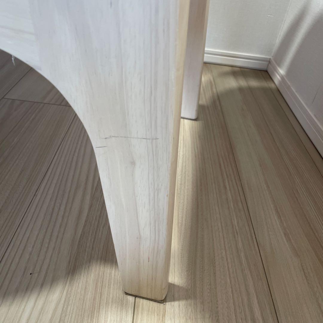 ニトリ リラックスワイド ダイニングチェア2脚　椅子　　　オレンジ