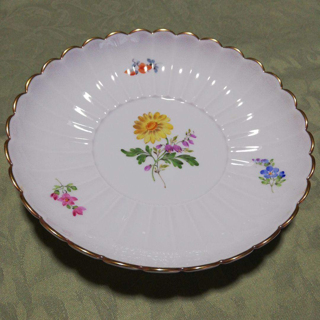 希少 Meissen マイセン ベーシックフラワー 16.5cm プレート 新品