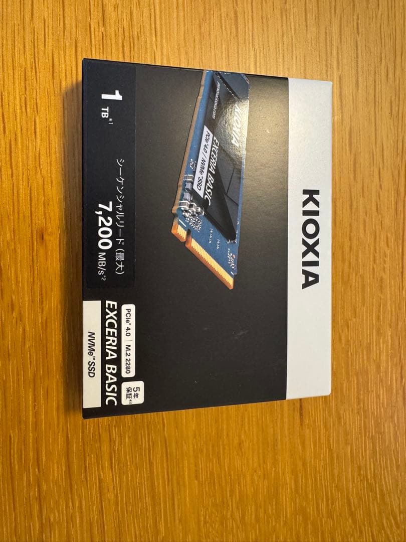 専用KIOXIA EXCERIA BASIC 1TB M.2 NVMe SSD