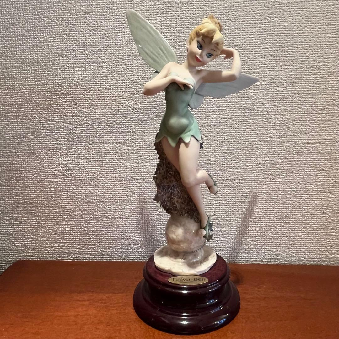 美品　ジョゼッペアルマーニ　ティンカーベル　ディズニー　人形　陶器　置物　陶磁器