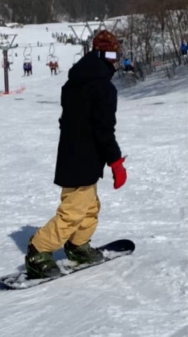 Oakley スノーボードウェア　上下セット　黒・キャメル