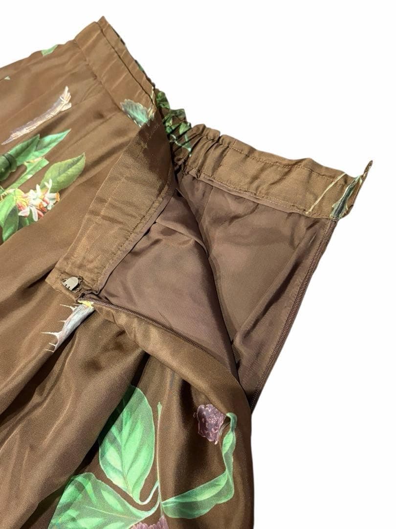 【未使用✨】CABaNGreenShower25年SSボタニカルロングスカート