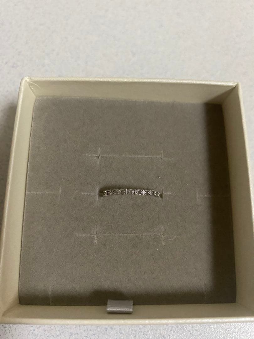 ジュエリーツツミ　K10ホワイトゴールドリング