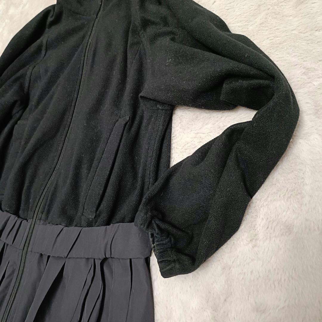 ダンスキン ロングコート 3way ナイロン ダークグリーン M 撥水