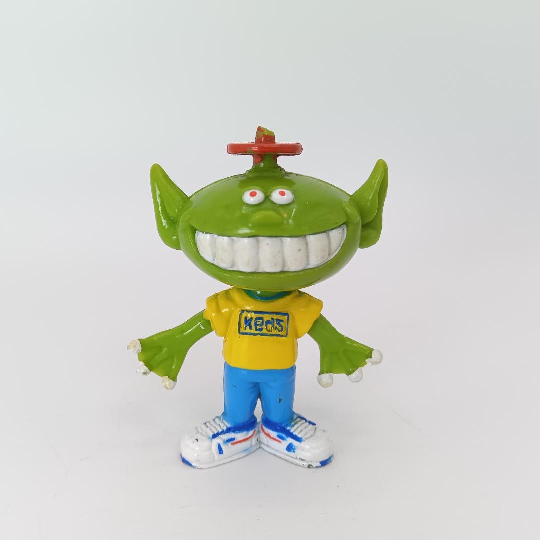 ケッズ　エイリアン　PVCフィギュア　プロケッズ　レア　アドバタイジング　緑