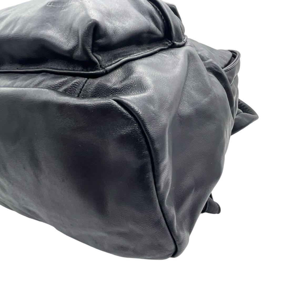 ✨極美品✨ ツモリチサト キャリー リュック オールレザー ブラック ゴールド