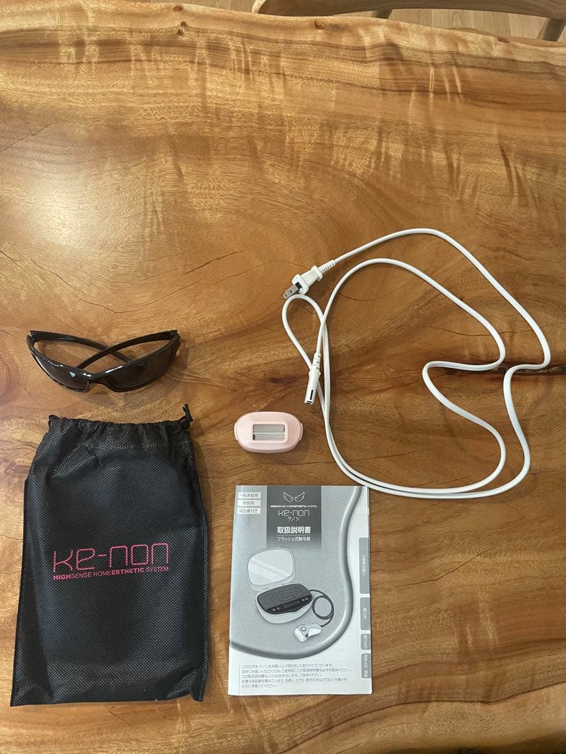 ※40プロフ必読専用※ 家庭用脱毛器 ke-non ピンク