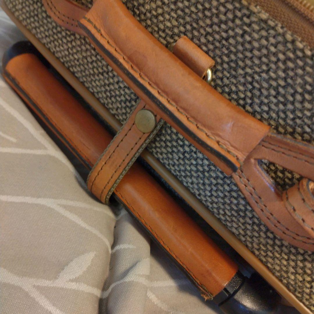 ハートマン 中型キャリーケース スーツケース ツイード 2輪