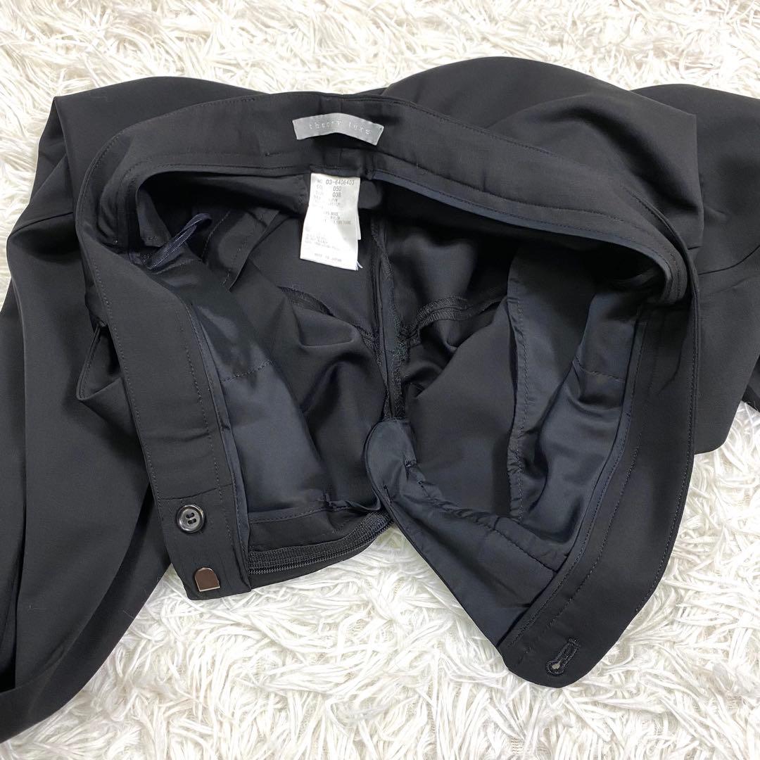 極美品✨セオリーリュクス ストレッチスーツ セットアップ ブラックフォーマル L