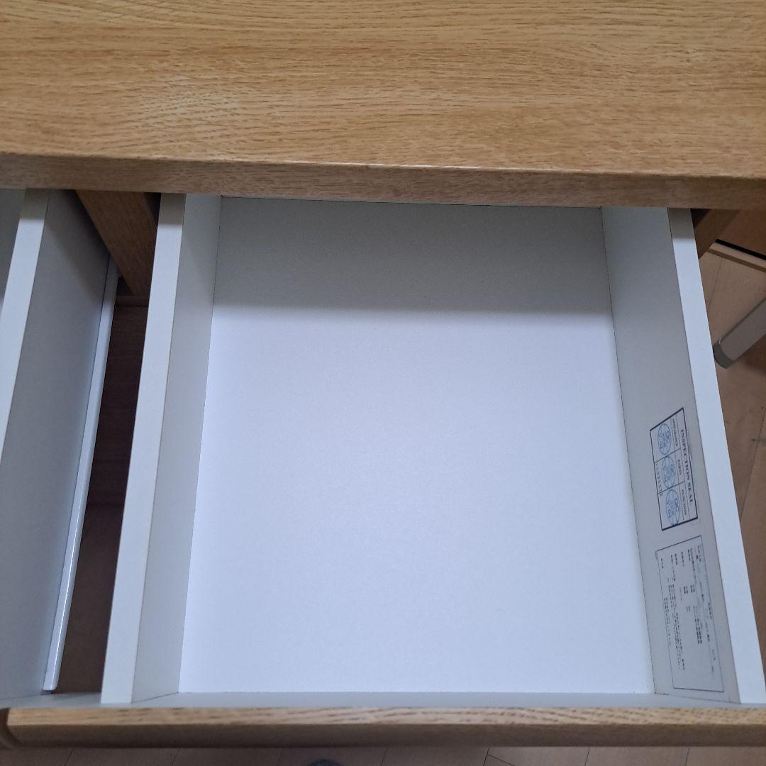 ニトリ 5段ローチェスト　ライトブラウン