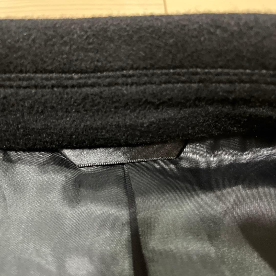 【最高級】深喜毛織 カシミヤ100% ロングコート L 黒 日本製