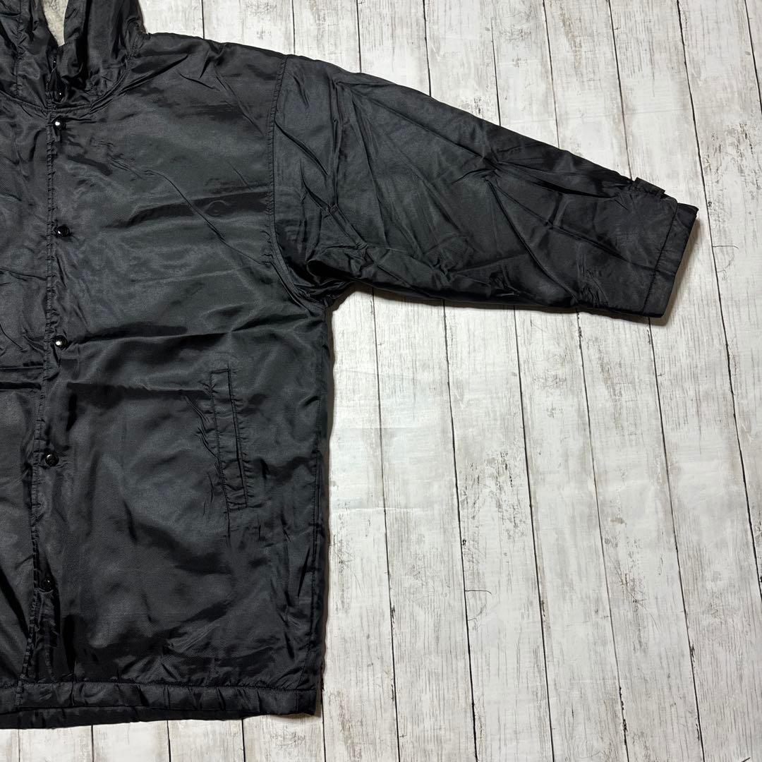 アディダス ベンチ コート ブラック ロゴ スポーツ ジャケット ウォームアップ