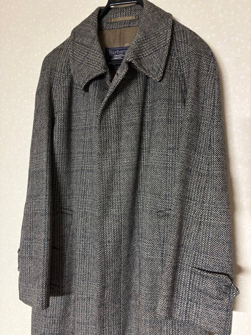 80’s Burberry バルマカーンコートMade in UK