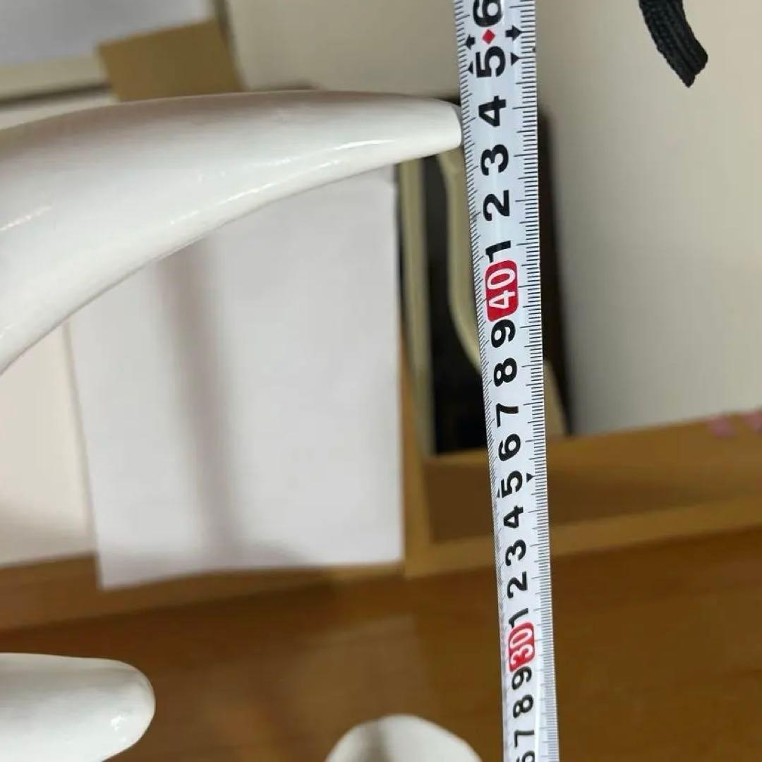 ホワイトサイの置物　壁掛けMaisons du Monde フランス製