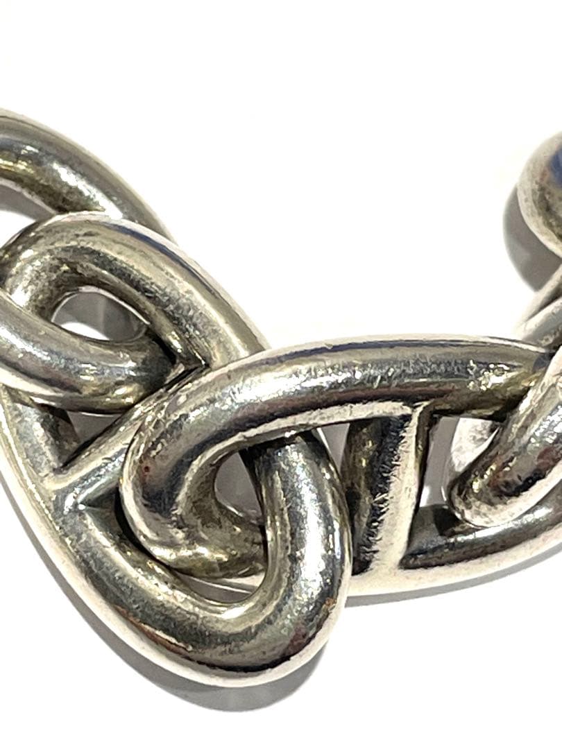 エルメス シェーヌダンクルGM 12コマ シルバー925 総重量67.5g