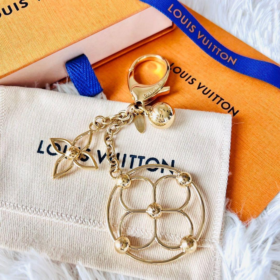 ✨極美品✨ルイヴィトン　ポルトクレ　キーホルダー　モノグラム　フラワー　サークル