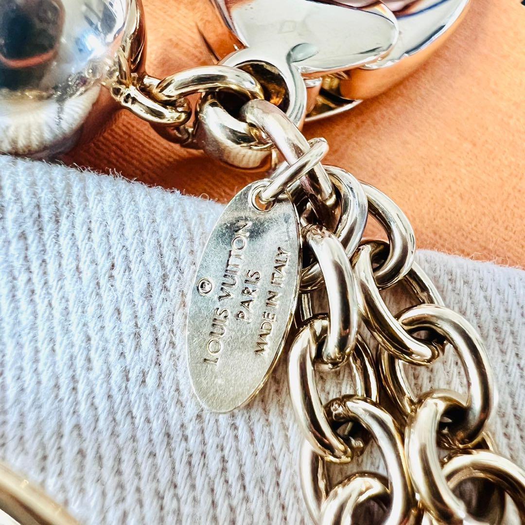 ✨極美品✨ルイヴィトン　ポルトクレ　キーホルダー　モノグラム　フラワー　サークル