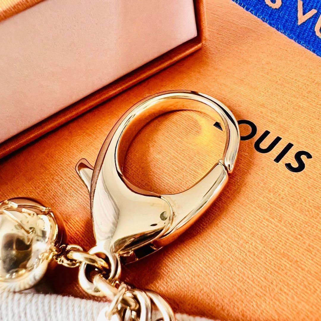 ✨極美品✨ルイヴィトン　ポルトクレ　キーホルダー　モノグラム　フラワー　サークル