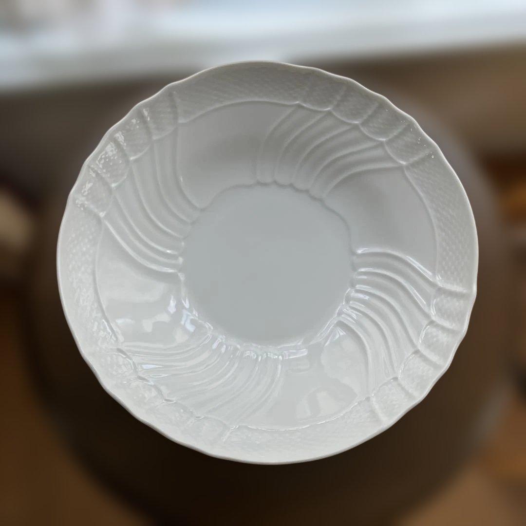 最終お値下げ　リチャードジノリ　ベッキオホワイト　フルーツスタンド