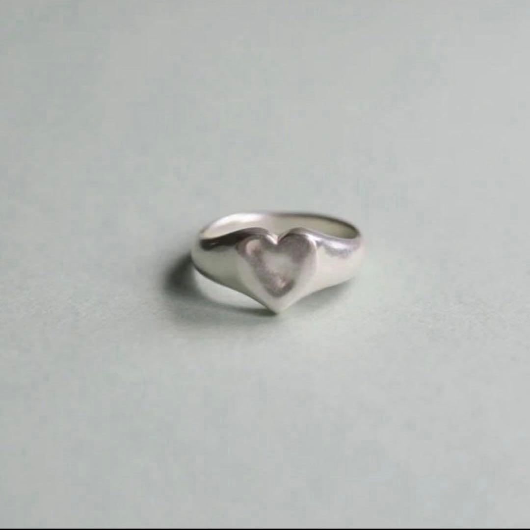 ten. テン　ten リング　シグネチャーハートリング　sv 925
