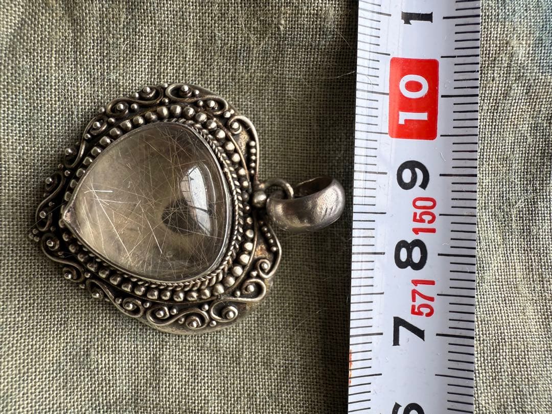 ◯天然石&シルバーのトップいろいろ I、J、Ｋ、Ｌ、Ｎ、Ｌの6型