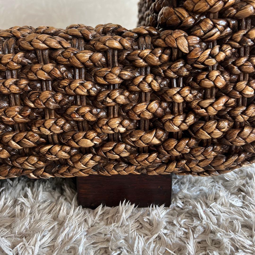 ウォーターヒヤシンス ガラステーブル センターテーブル アジアン バリ