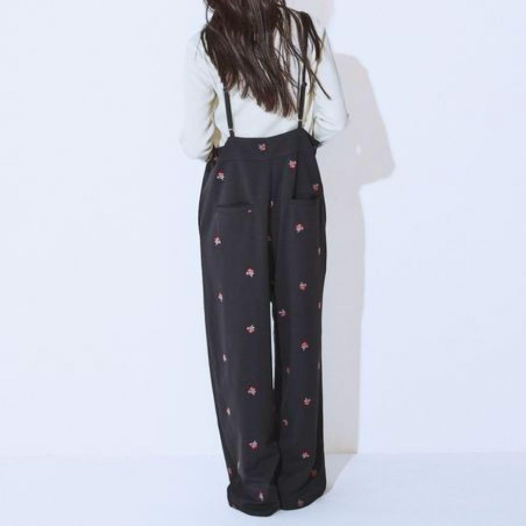 新品 JEANASIS フロントZIPイージーサロペ