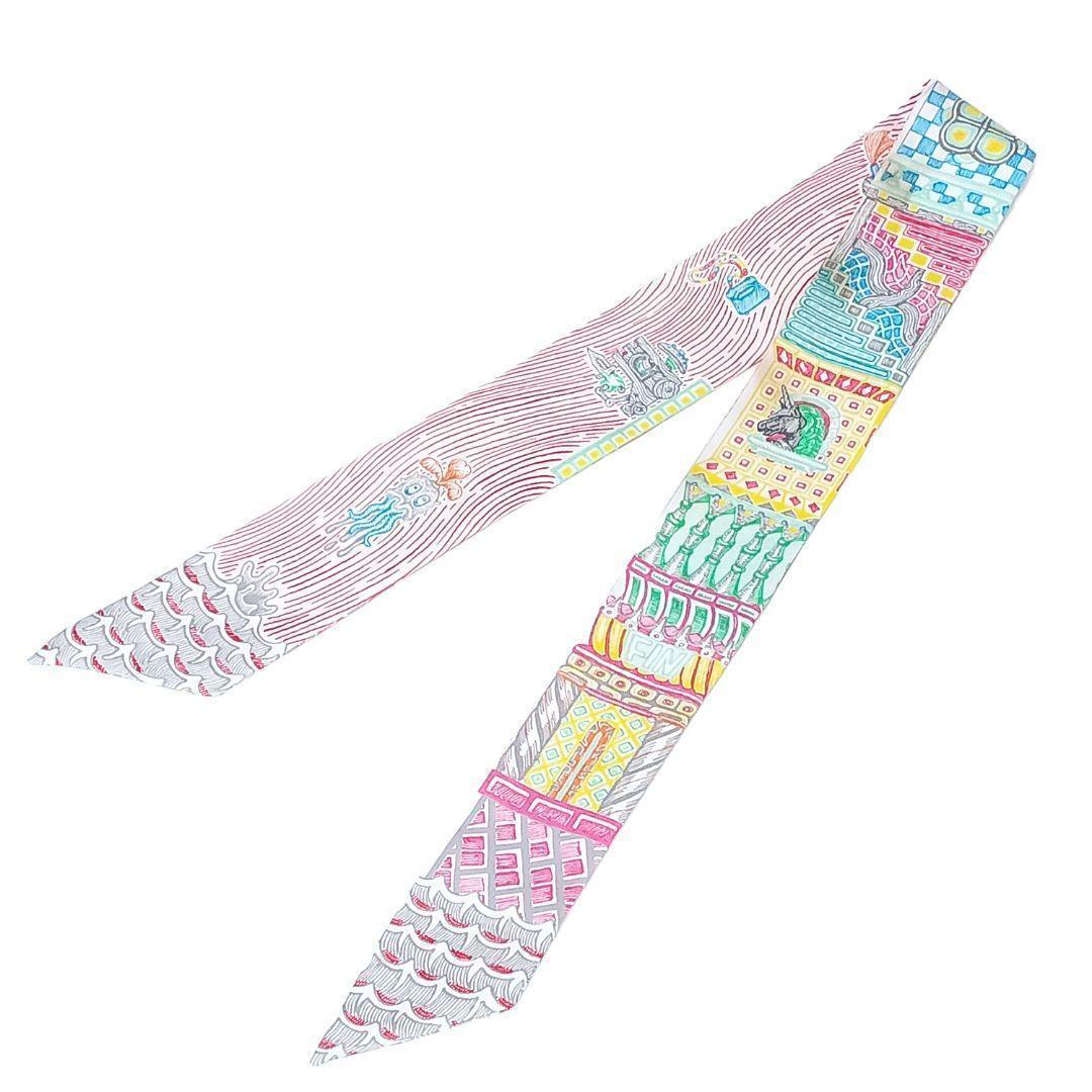 エルメス ツイリー SUPER SILK QUEST スーパーシルククエスト