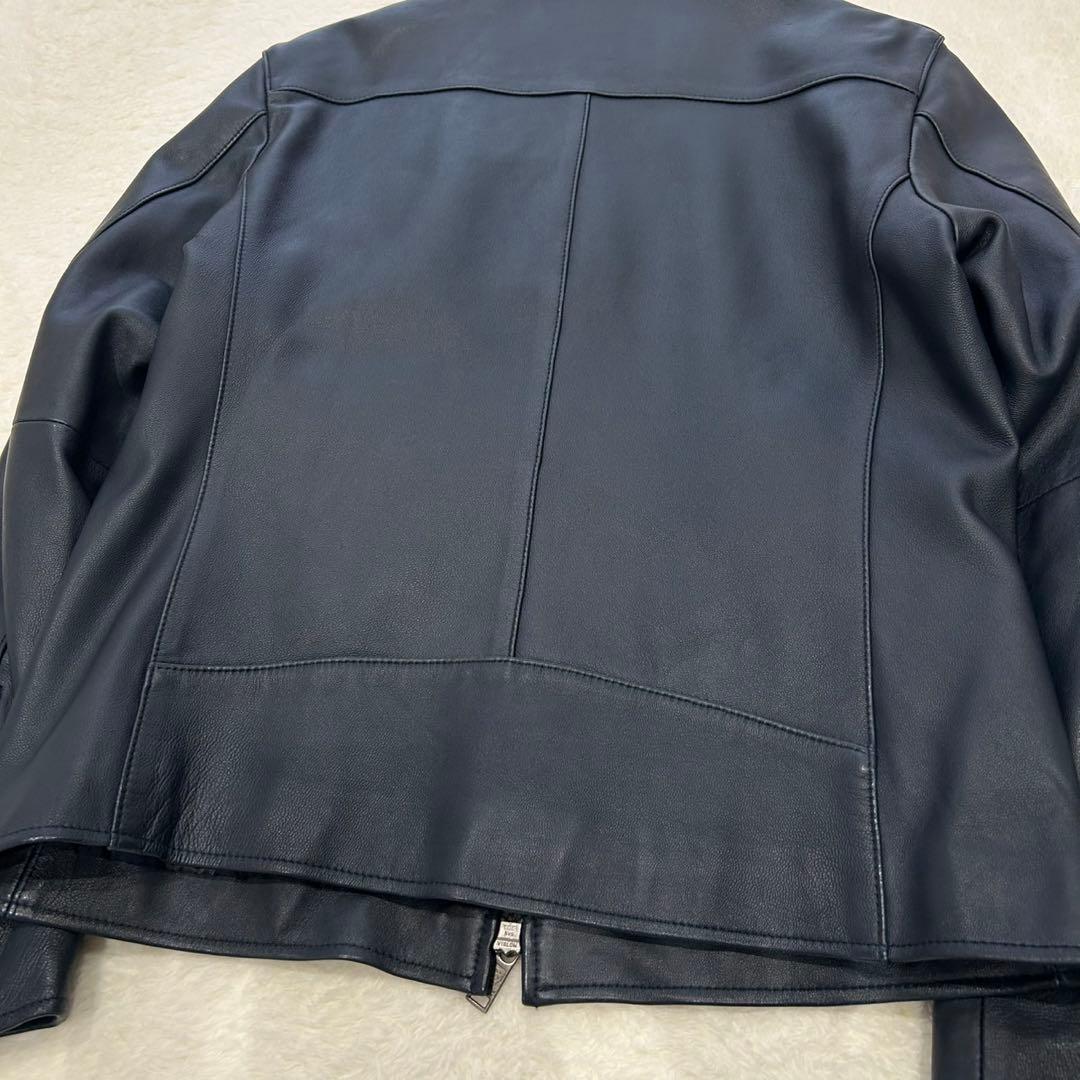 ア*キ様 【極美品】ブラックレーベルクレストブリッジ　レザージャケット　羊革　ネ