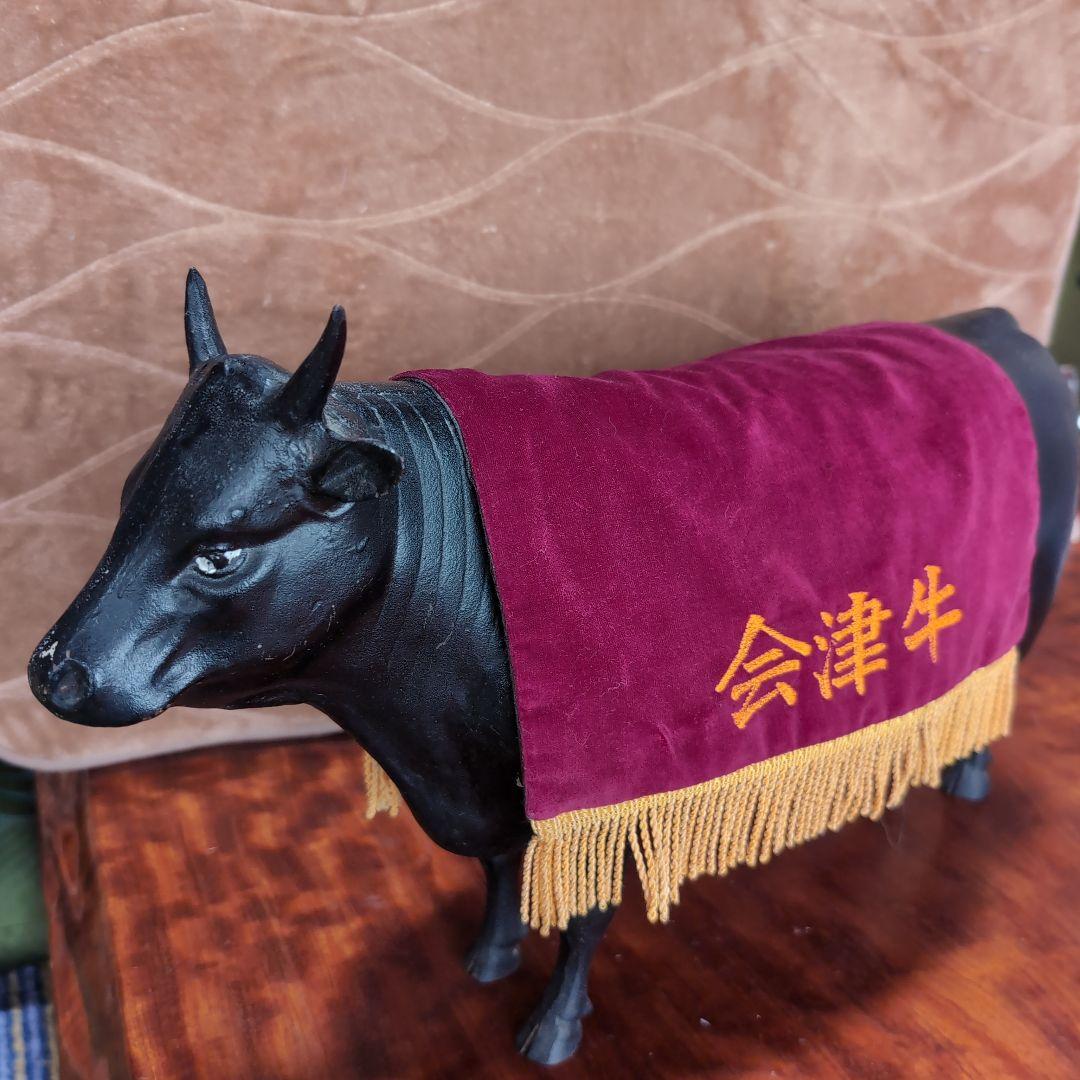 牛置物／会津牛