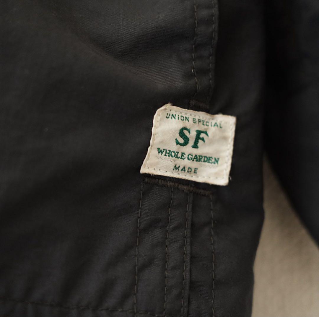 【美品】SASSAFRAS フォールリーフコート　チャコール