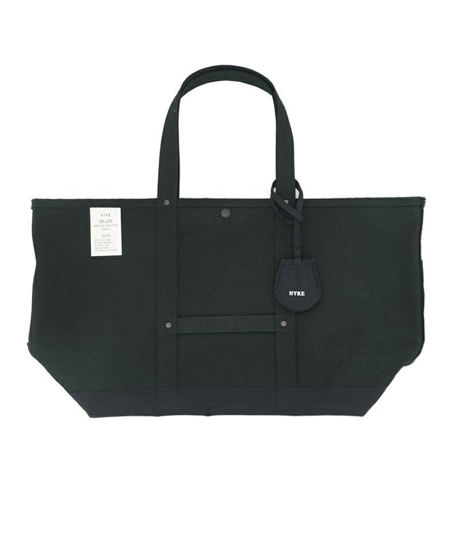 バッグ 26SS HYKE Tote Bag Large Black