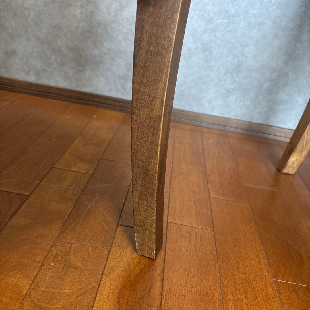 ダイニングチェア ダークレッド ベロア 3脚セット ばら売り可 昭和 レトロ