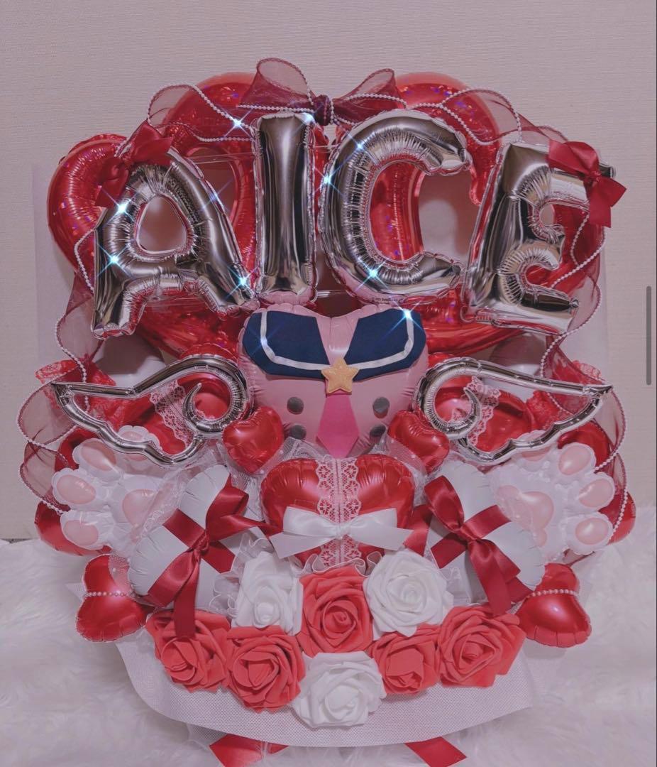 バルーンギフト　バルーンアレンジ 生誕祭　推し　フラスタ　卓フラ　楽屋花
