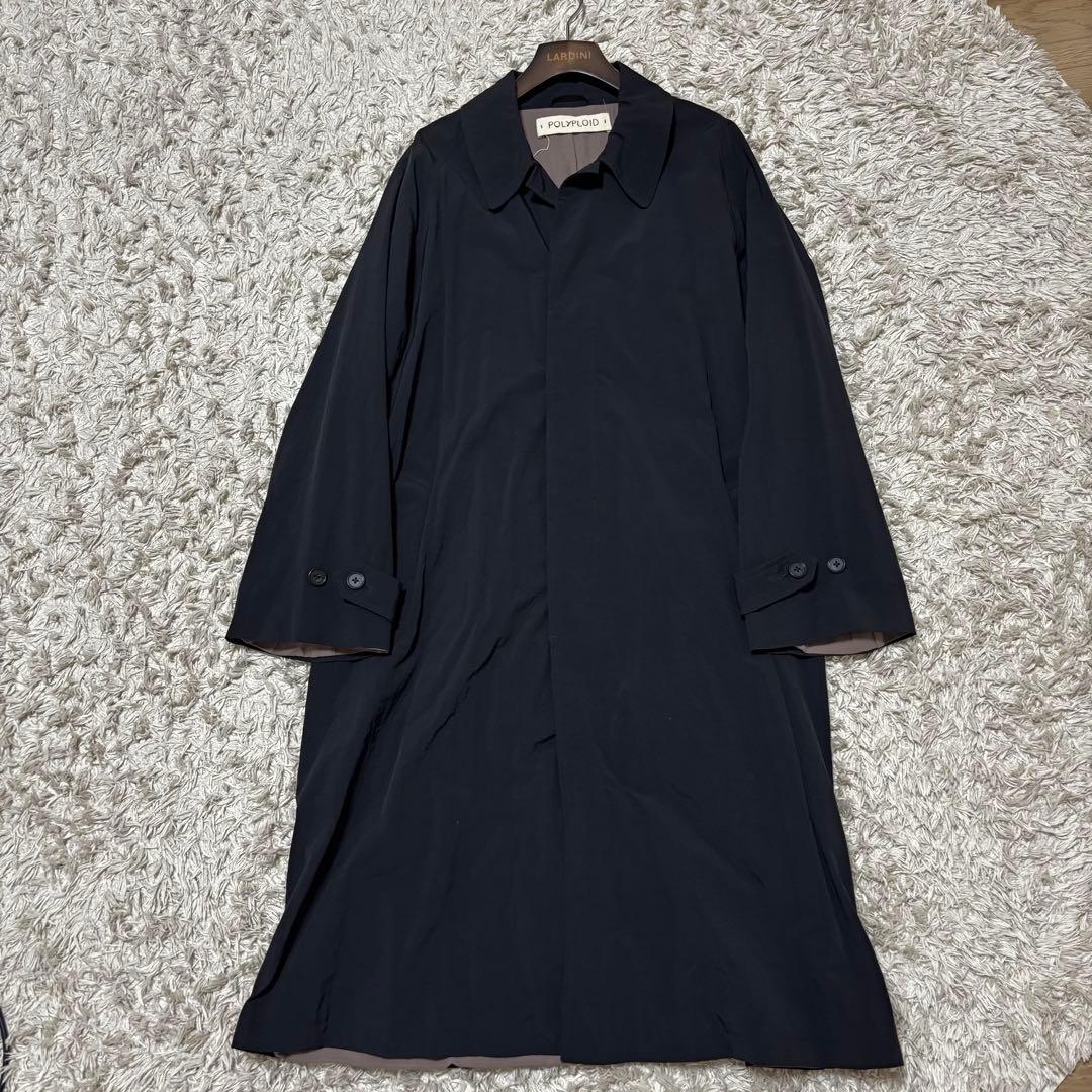 【良品】POLYPLOID ポリプロイド 11-C-04 LONG COAT C