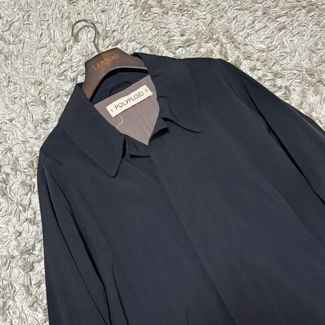 【良品】POLYPLOID ポリプロイド 11-C-04 LONG COAT C