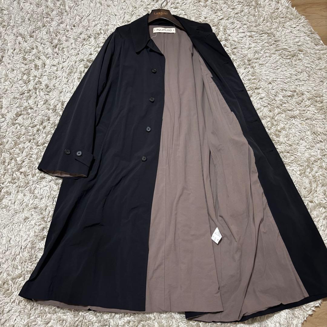 【良品】POLYPLOID ポリプロイド 11-C-04 LONG COAT C