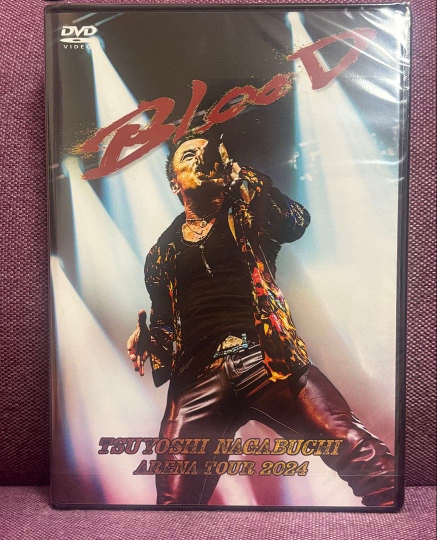 長渕剛　BLOOD ARENA TOUR 2024　DVD　ピック特典付
