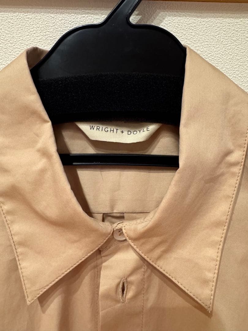 WRIGHT+DOYLE ライトアンドドイル オーバーサイズシャツ長袖イギリス製