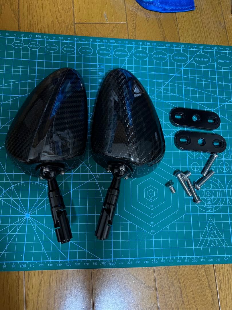 SIMOTAカーボンミラー　カウルタイプ