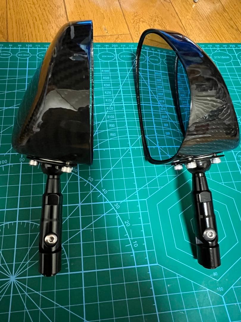 SIMOTAカーボンミラー　カウルタイプ