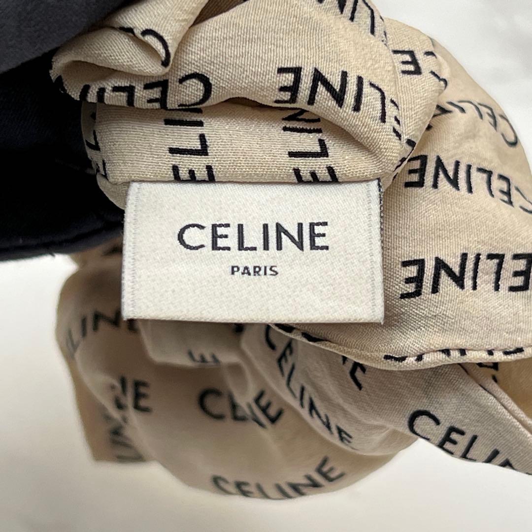 セリーヌ CELINE レイユール シュシュ ベージュ/ ゴールド